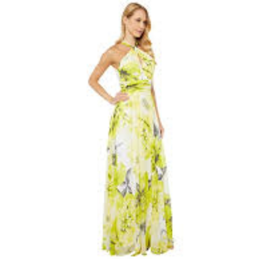 Calvin Klein Floral Long Dress